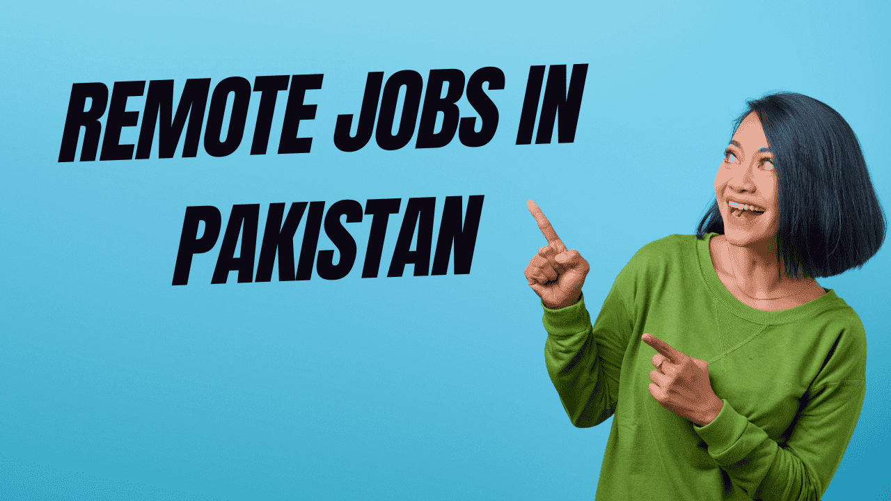 remote job in pakistan